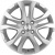 Khomen KHW 1503 6x15 4*100 ET40 DIA60.1 Gray Литой