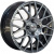 X'trike X-132 6x15 4*100 ET37 DIA60.1 BKFP Литой