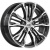 Wheels UP UP106 7x17 5*110 ET45 DIA67.1 New Black Литой