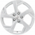 Khomen KHW 1713 7x17 5*114.3 ET48 DIA56.1 Black-FP Литой