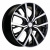 Khomen KHW 1806 7x18 5*114.3 ET38 DIA67.1 Black-FP Литой