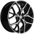 Khomen KHW 2012 8x20 5*108 ET33 DIA60.1 Black Литой