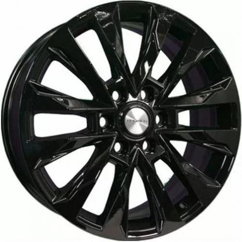 Khomen KHW 2010 8x20 6*139.7 ET25 DIA106.1 Black-FP Литой